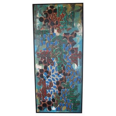 Abstract Oil Painting by James Hansen, 1986