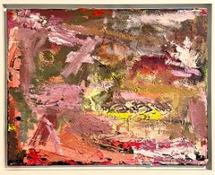 Abstract Oil Painting, "Nobody Could Sleep"