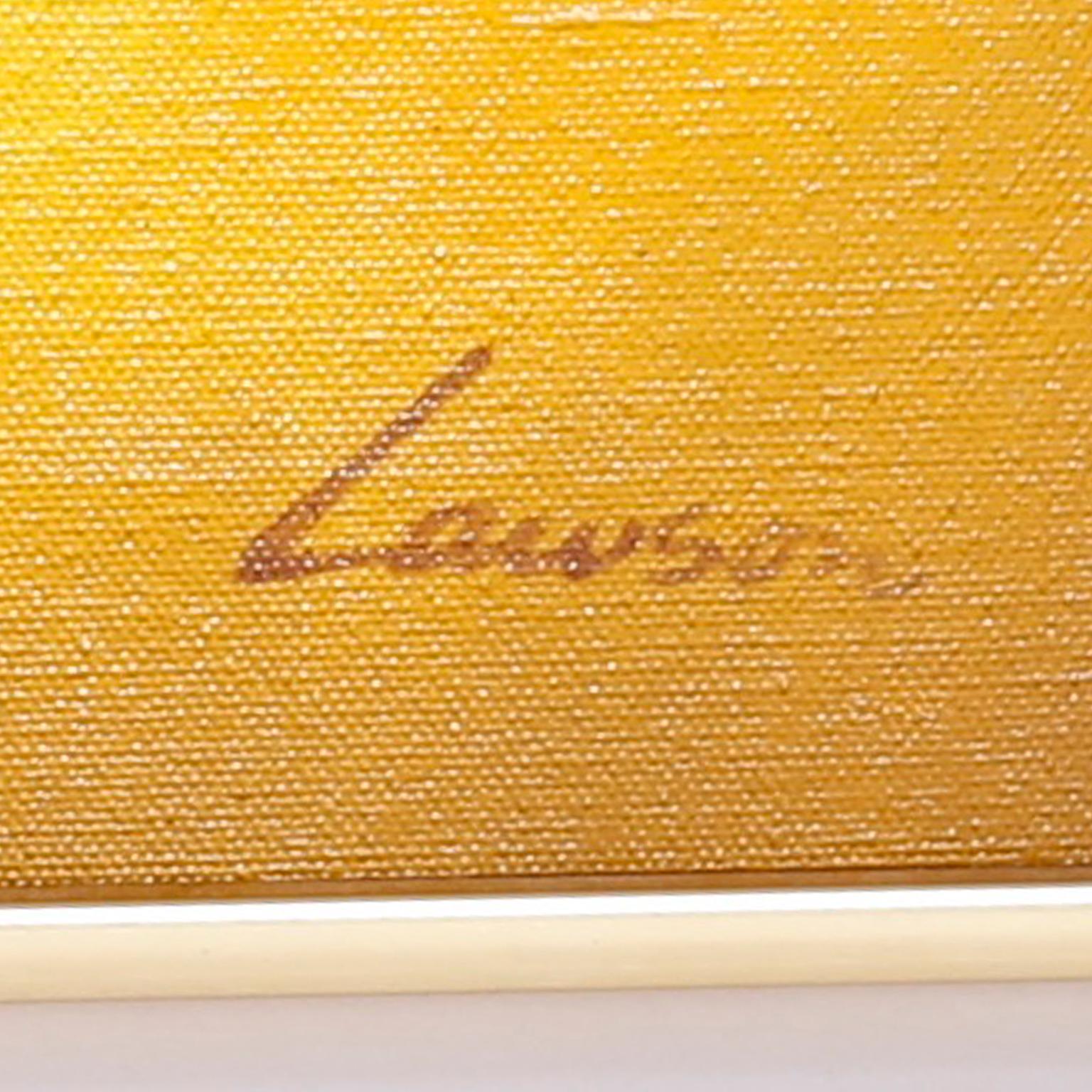 Abstract Oil Painting on Canvas by Robert Lawson In Excellent Condition In Palm Beach, FL