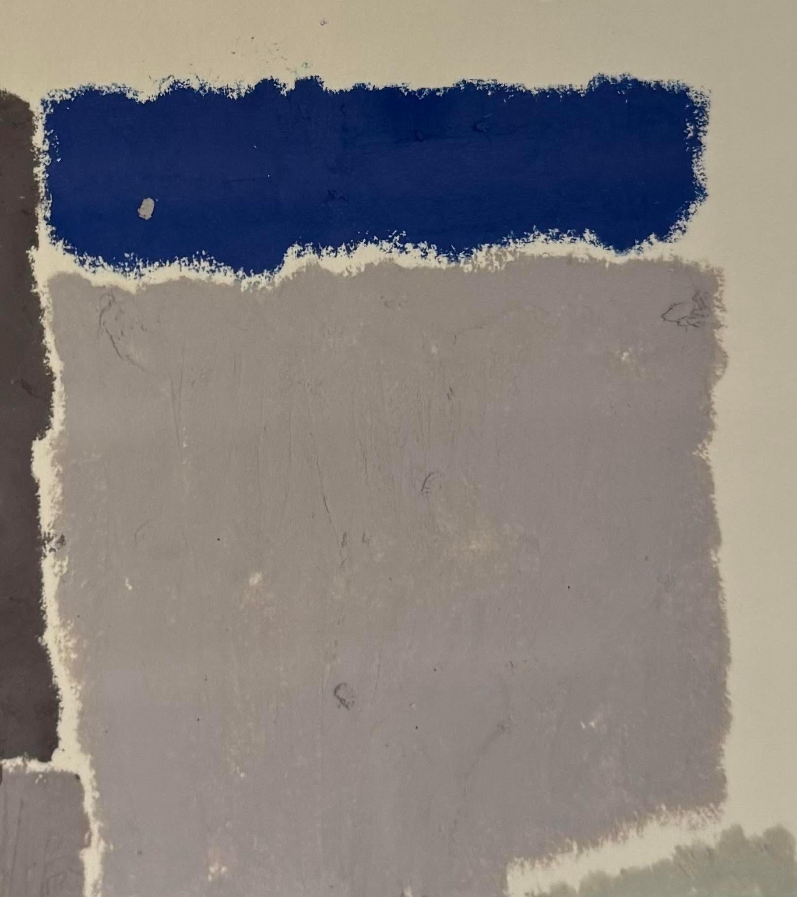 Abstract Oil Pastel Painting By Hortense Reynaud, France, Contemporary In New Condition For Sale In New York, NY
