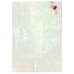 Abstract Ombre Rug in with Rust Accents "Ember Veil" by Doris Leslie Blau