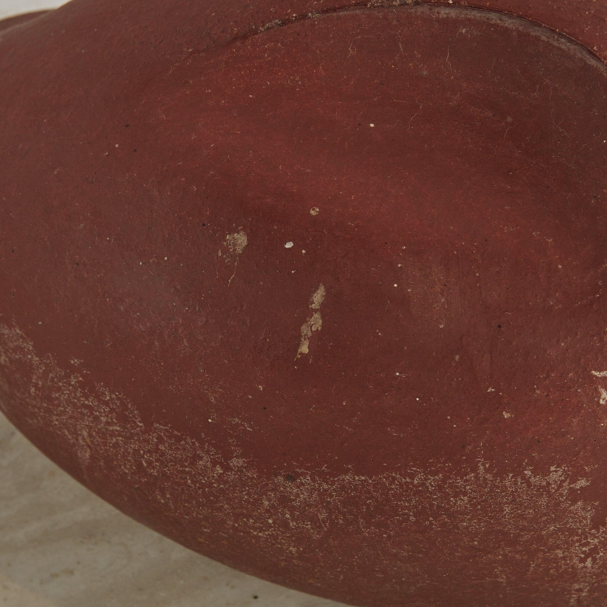 Abstract Organic Form Terracotta Clay Sculpture - Small For Sale 5