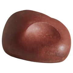 Abstract Organic Form Terracotta Clay Sculpture - Small