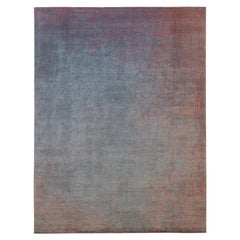 Abstract Organic Modern Luxury Silk Area Rug Dreampost Twilight by Joseph Carini