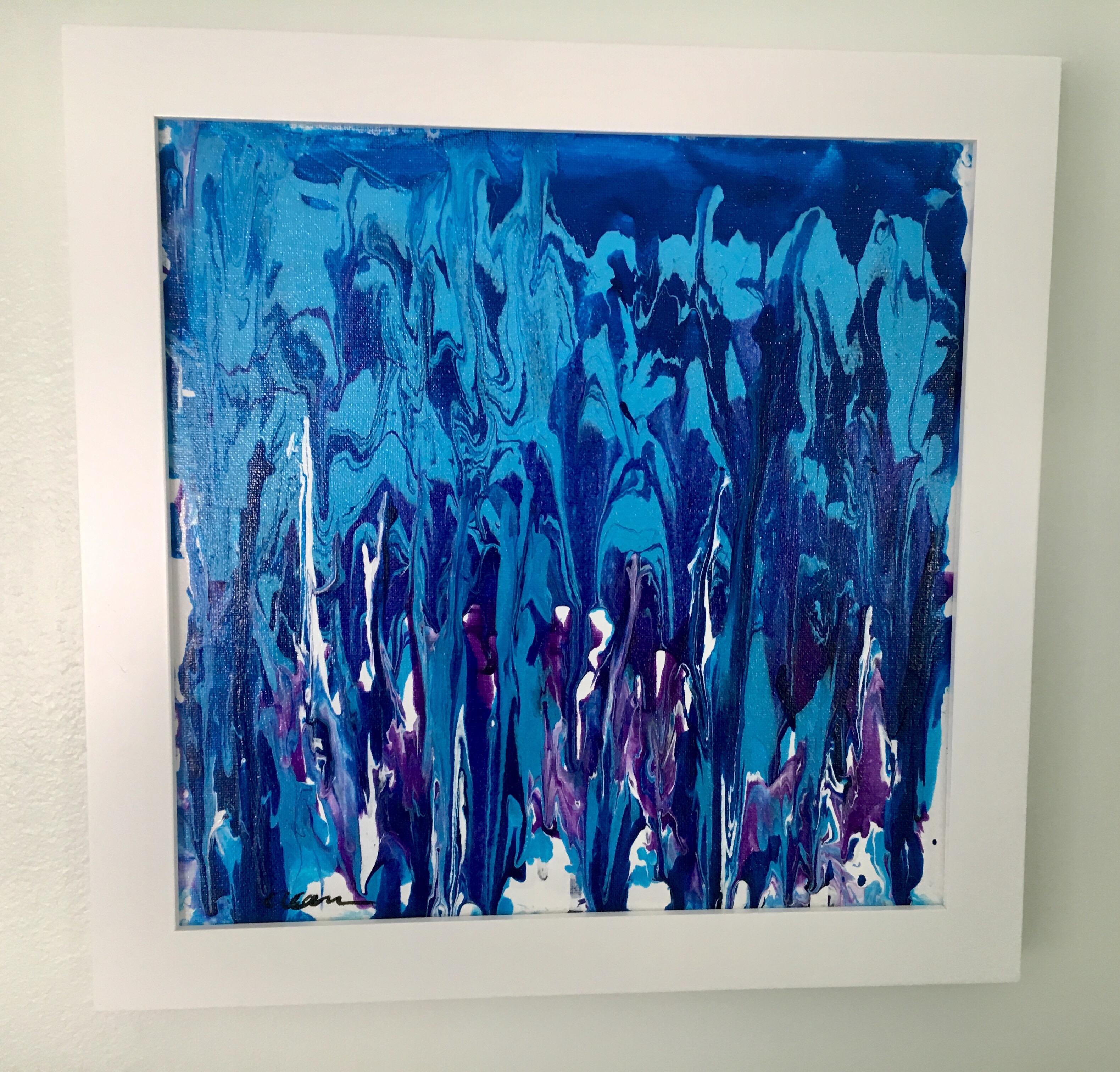 Abstract Original Signed Painting by Arlene Carr For Sale 2