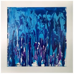 Abstract Original Signed Painting by A. Carr
