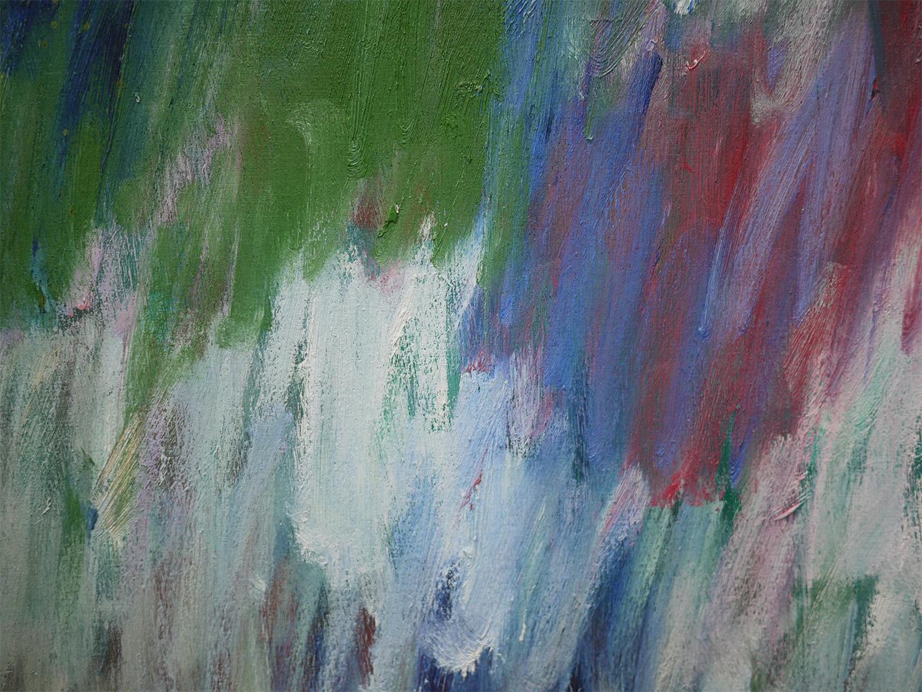 Abstract Painting, Agner, Hans Peter, Cascade of Colors, 1989 For Sale 7