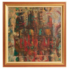 Peinture abstraite d'Andri Bludov « Né en 1962 »