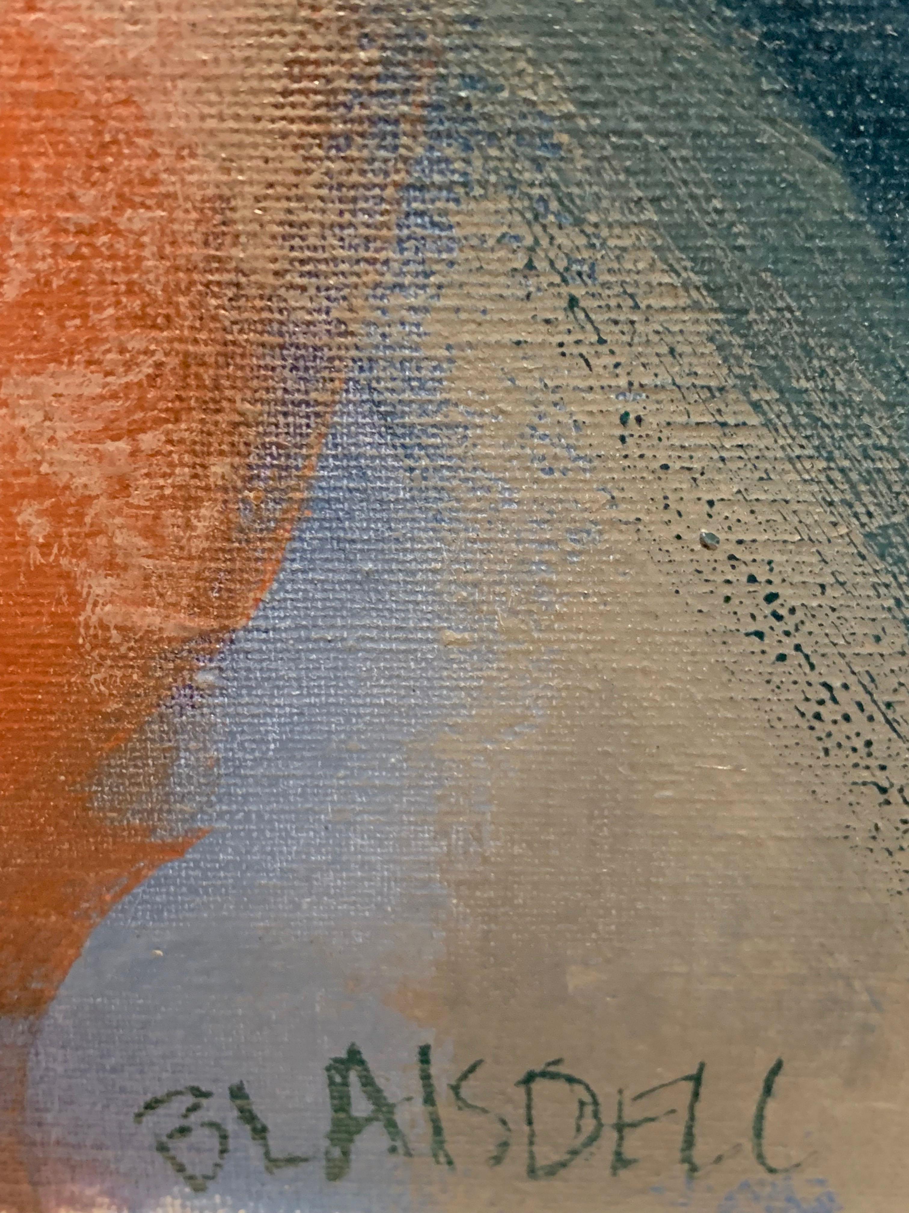 XX secolo Pittura astratta di Blaisdell in vendita