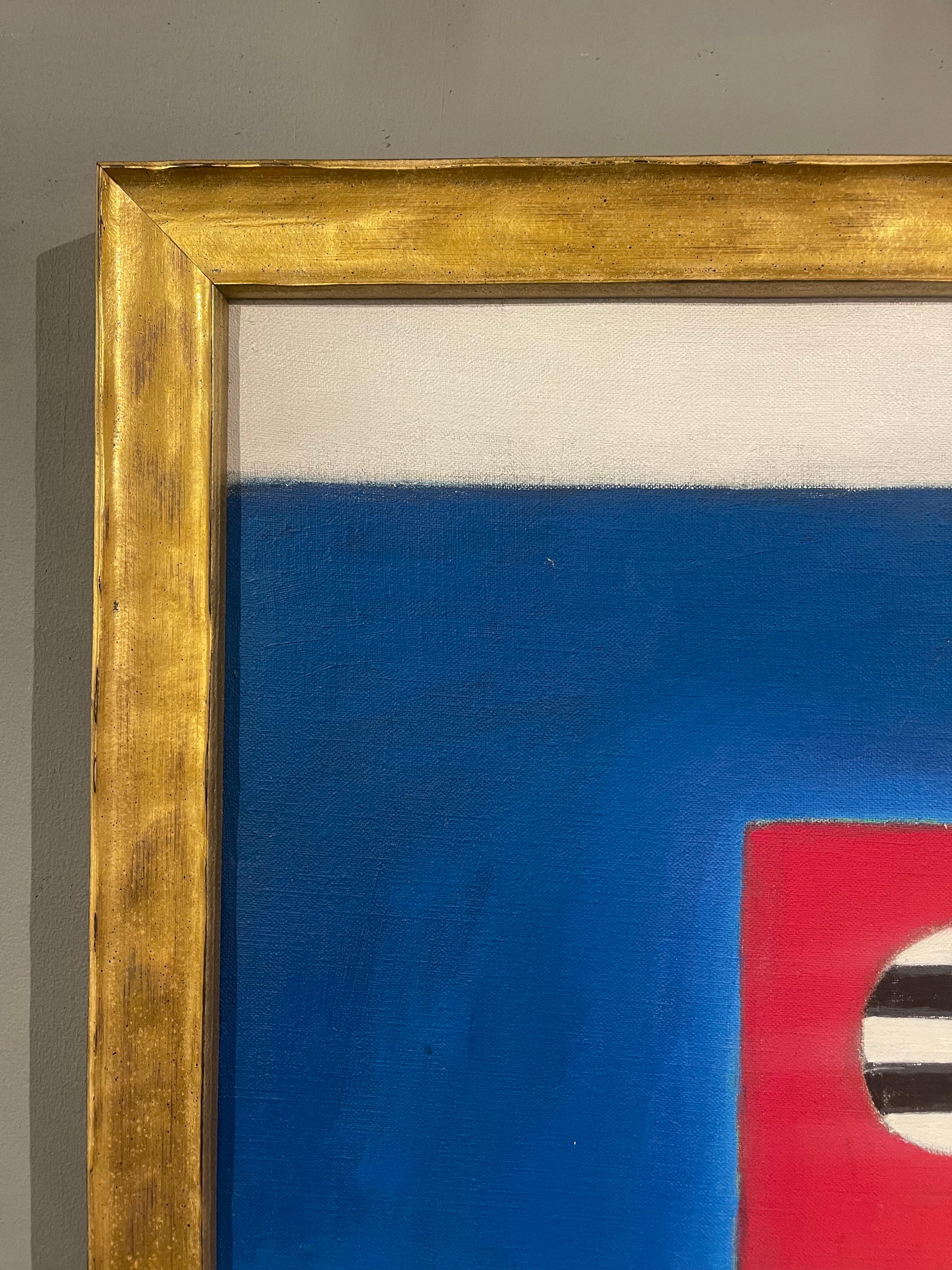 Abstrakte Malerei von Bruce Gregory (Farbe) im Angebot