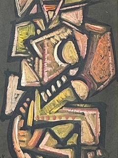 Abstract Painting by Dutch School of Art, Holland, 1930s