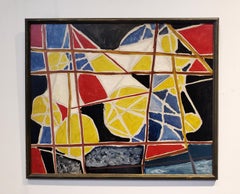 Abstract Painting by Ecole De Paris Painter Gabriel Zendel