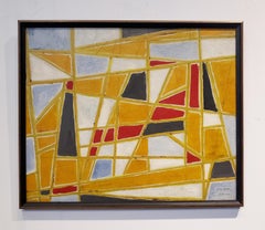 Abstract Painting by Ecole De Paris Painter Gabriel Zendel