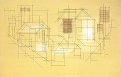 Peinture abstraite d'Eugène Kloszewski