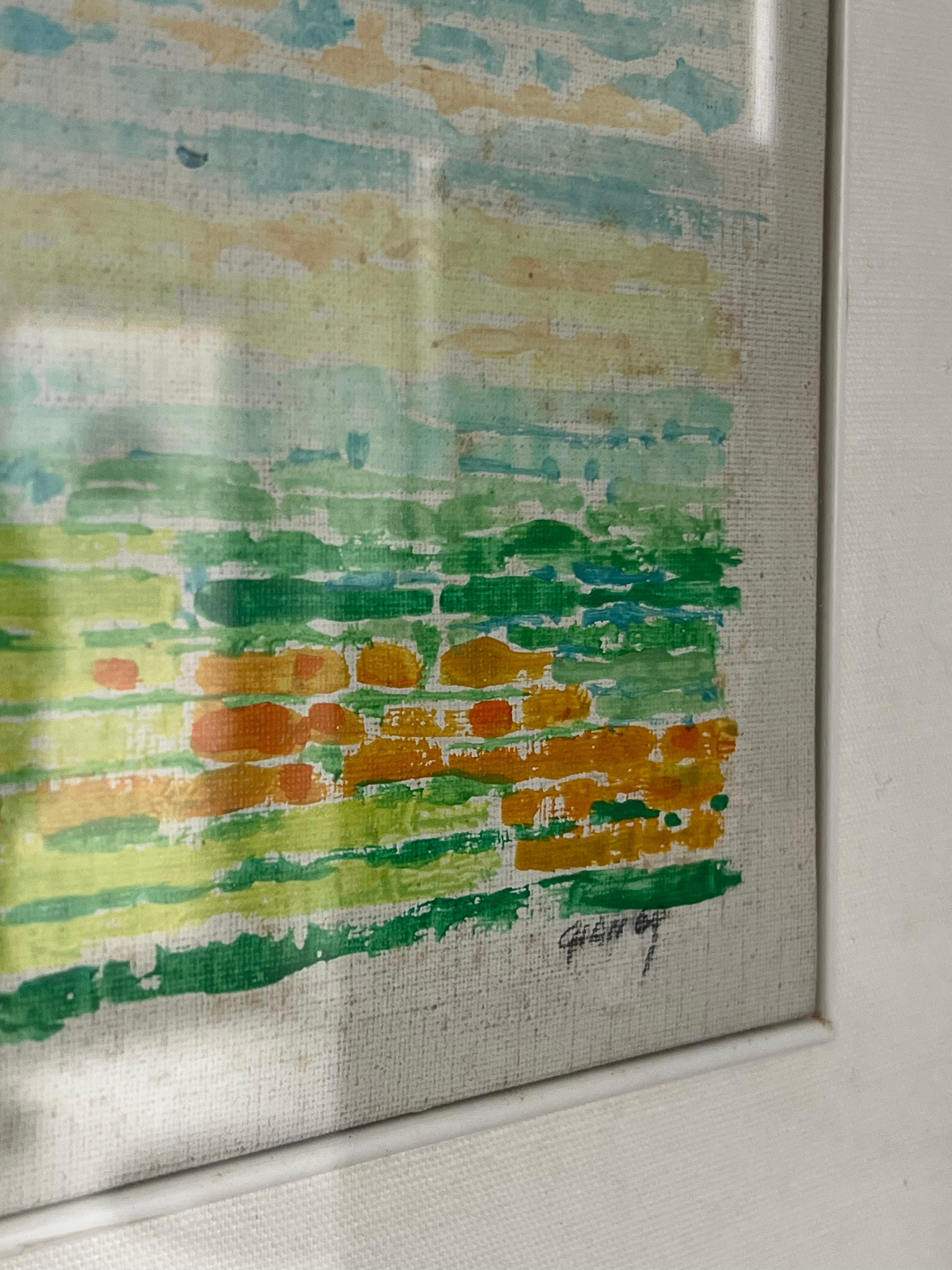 Abstraktes Gemälde von Gian Cesare Battaini, Visual Art, Acryl auf Leinwand im Angebot 4
