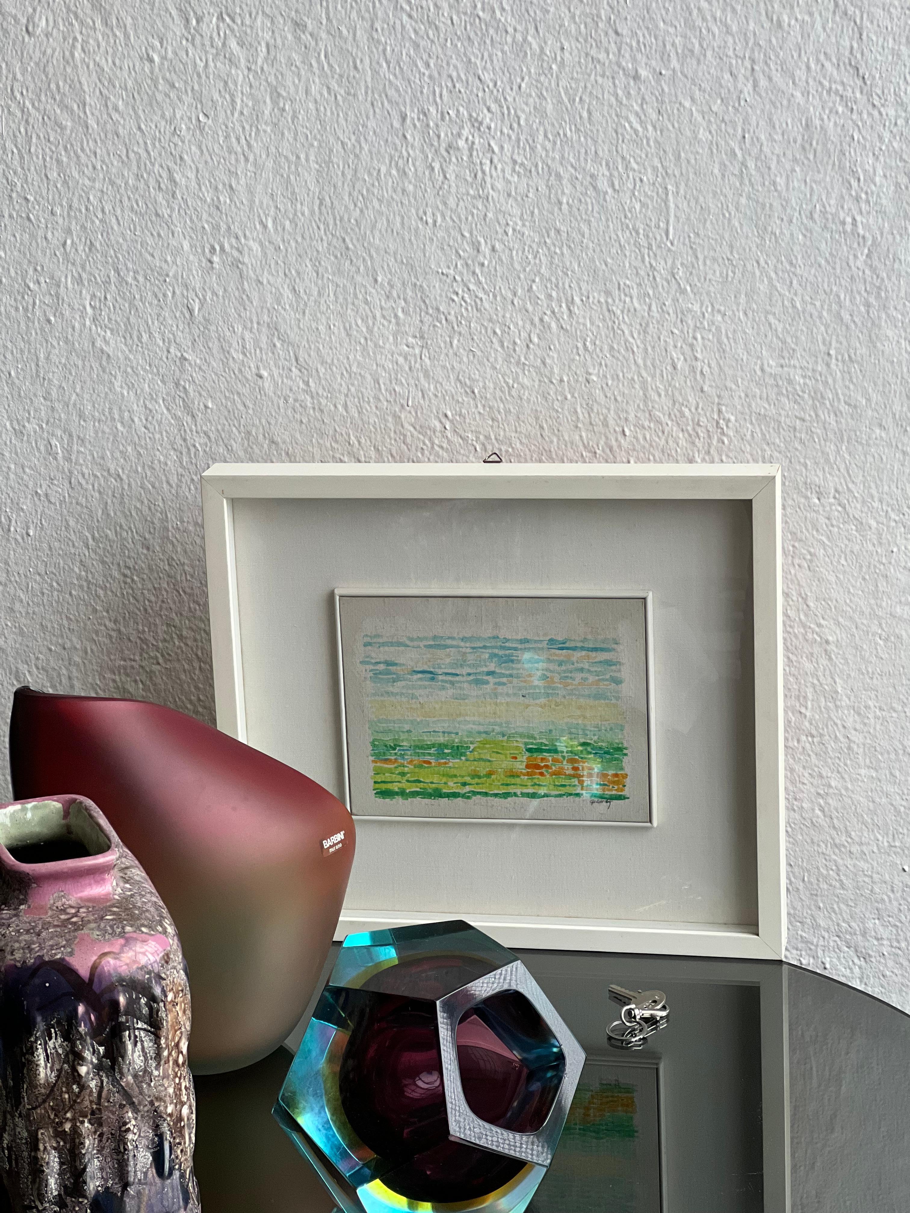Abstraktes Gemälde von Gian Cesare Battaini, Visual Art, Acryl auf Leinwand im Angebot 5