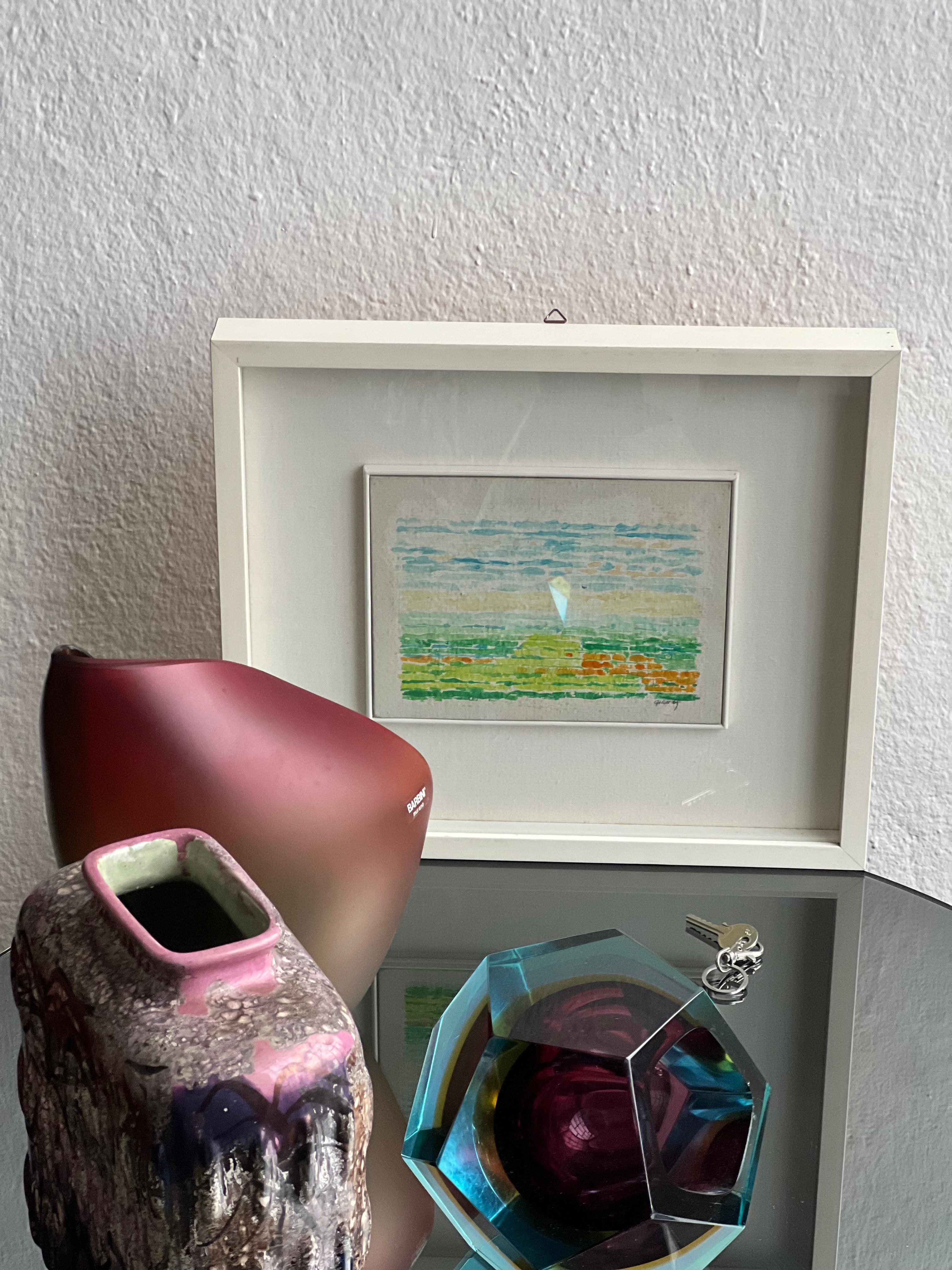 Abstraktes Gemälde von Gian Cesare Battaini, Visual Art, Acryl auf Leinwand im Angebot 6