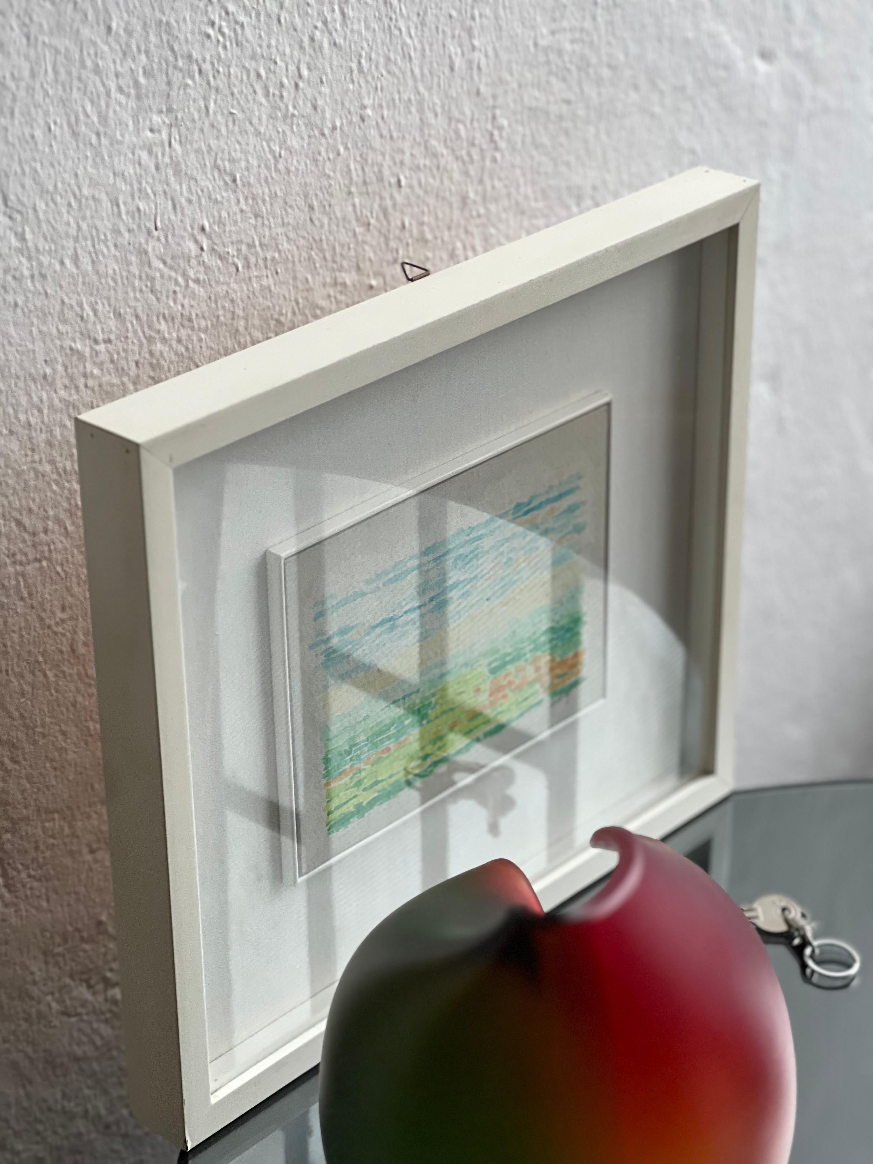 Abstraktes Gemälde von Gian Cesare Battaini, Visual Art, Acryl auf Leinwand im Angebot 7