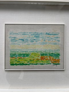 Abstract painting by Gian Cesare Battaini, Visual art acrylic on canvas