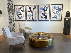 Abstraktes Gemälde von Ginny Sykes