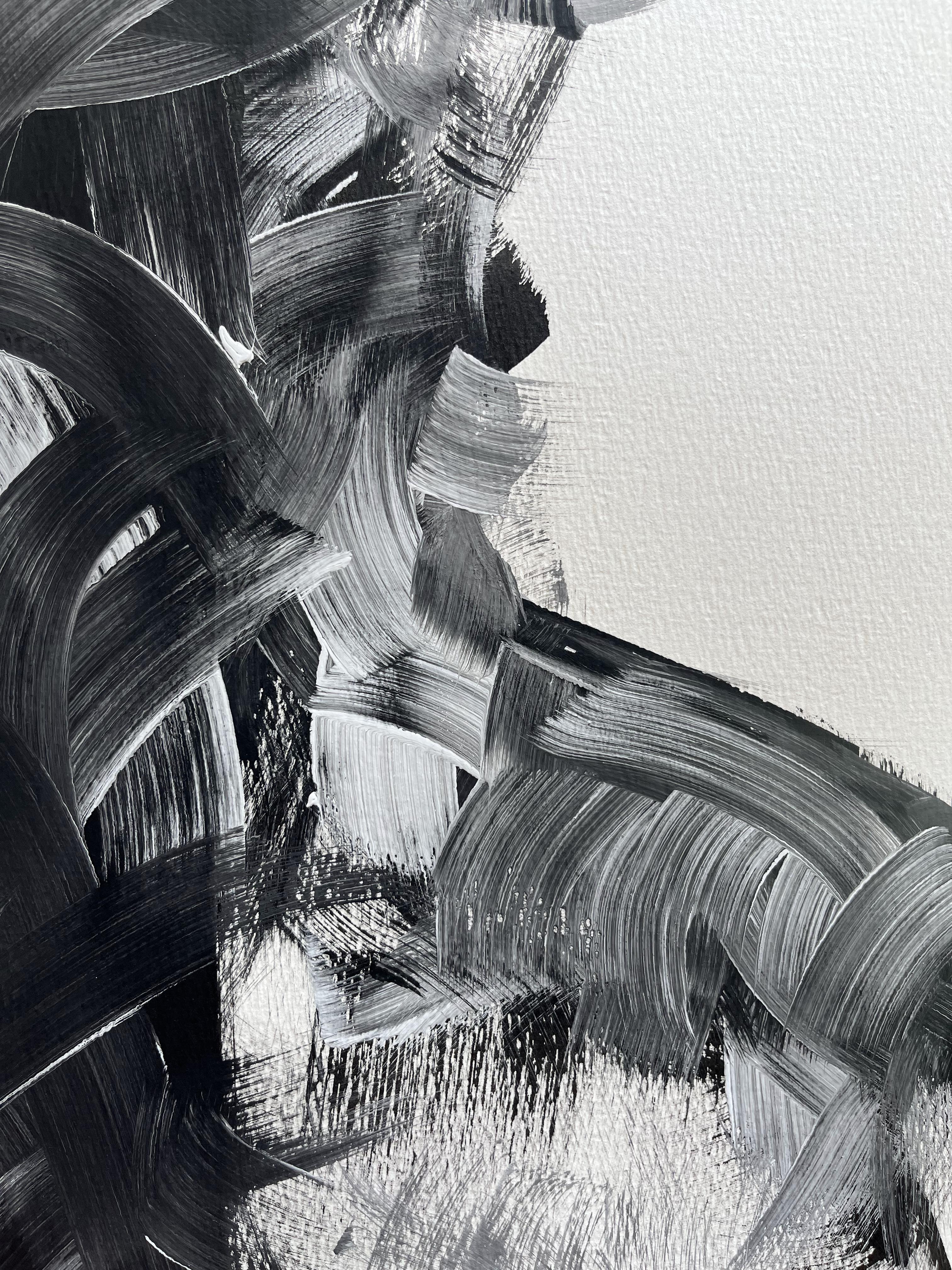 Iñaki Moreno Abstraktes Gemälde 2022 Acrylfarbe Breite 73 Höhe 93 Tiefe 4 im Zustand „Neu“ im Angebot in Barcelona, ES