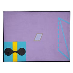 Abstract Painting by Panos Ghikas, circa 1960s
