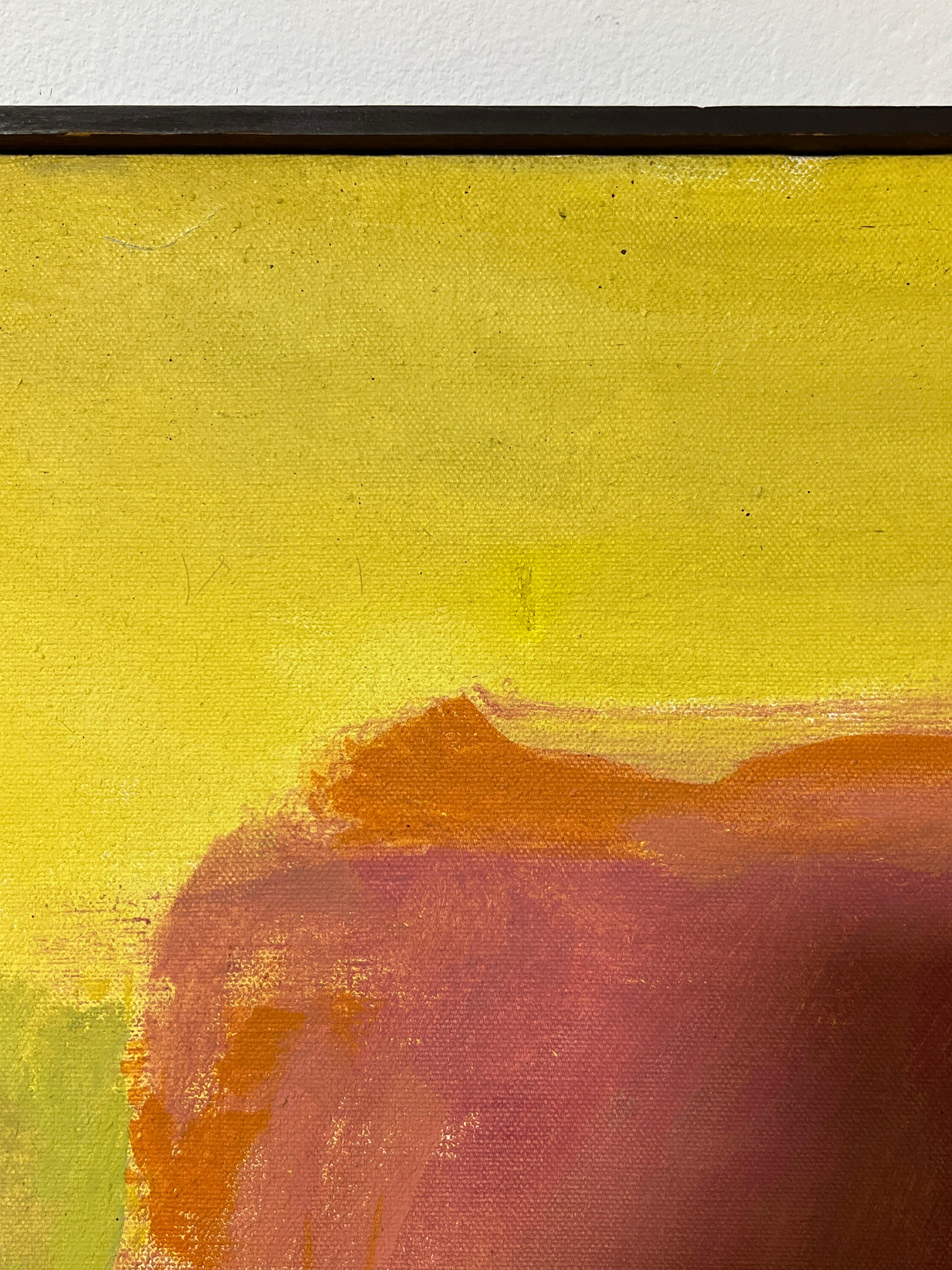 Fine XX secolo Quadro astratto dell'artista di San Antonio Myers, 
