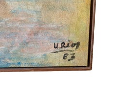 Peinture abstraite de l'artiste vénézuélien Alejandro Rios