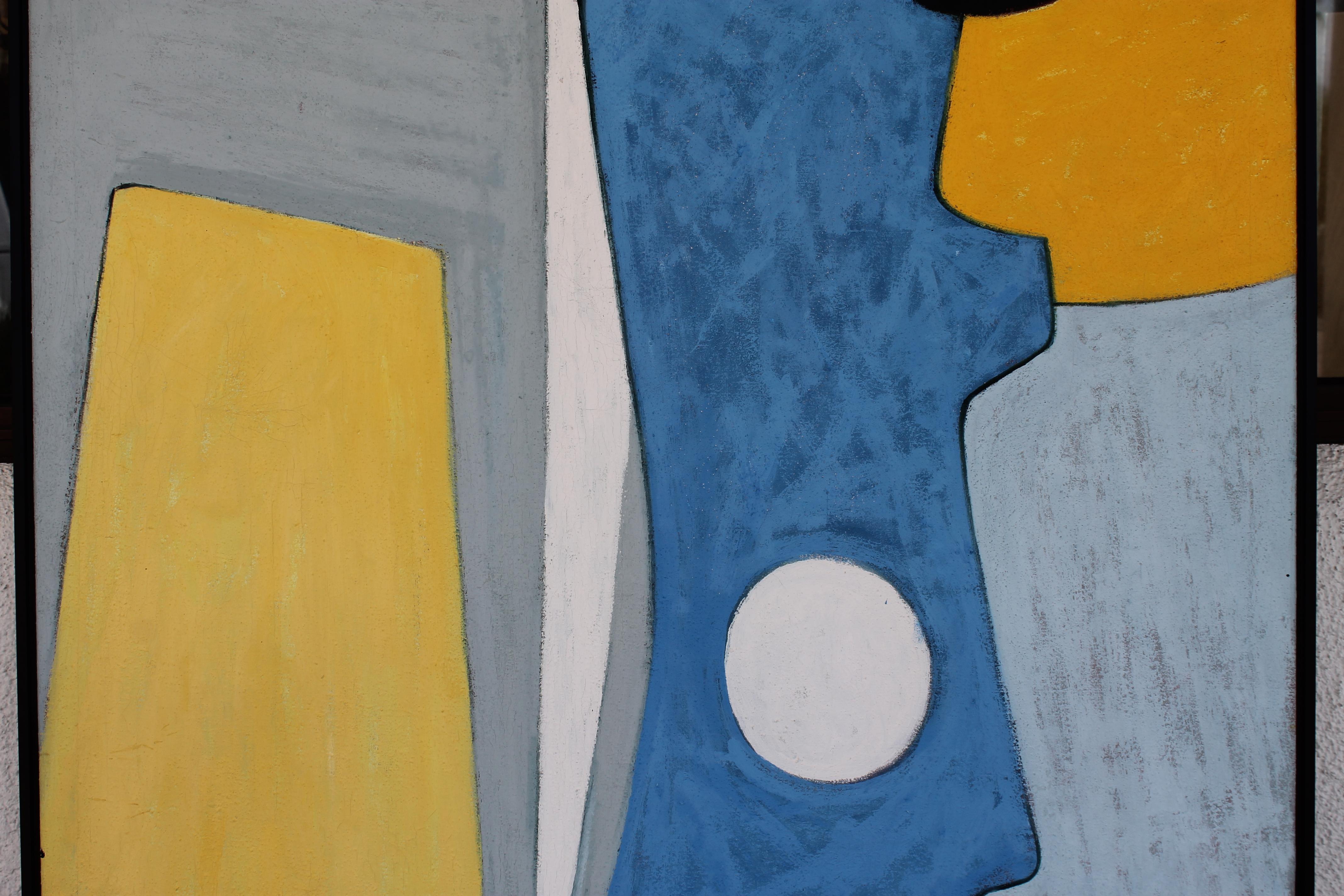 Modern Abstract Painting, Dated 1972