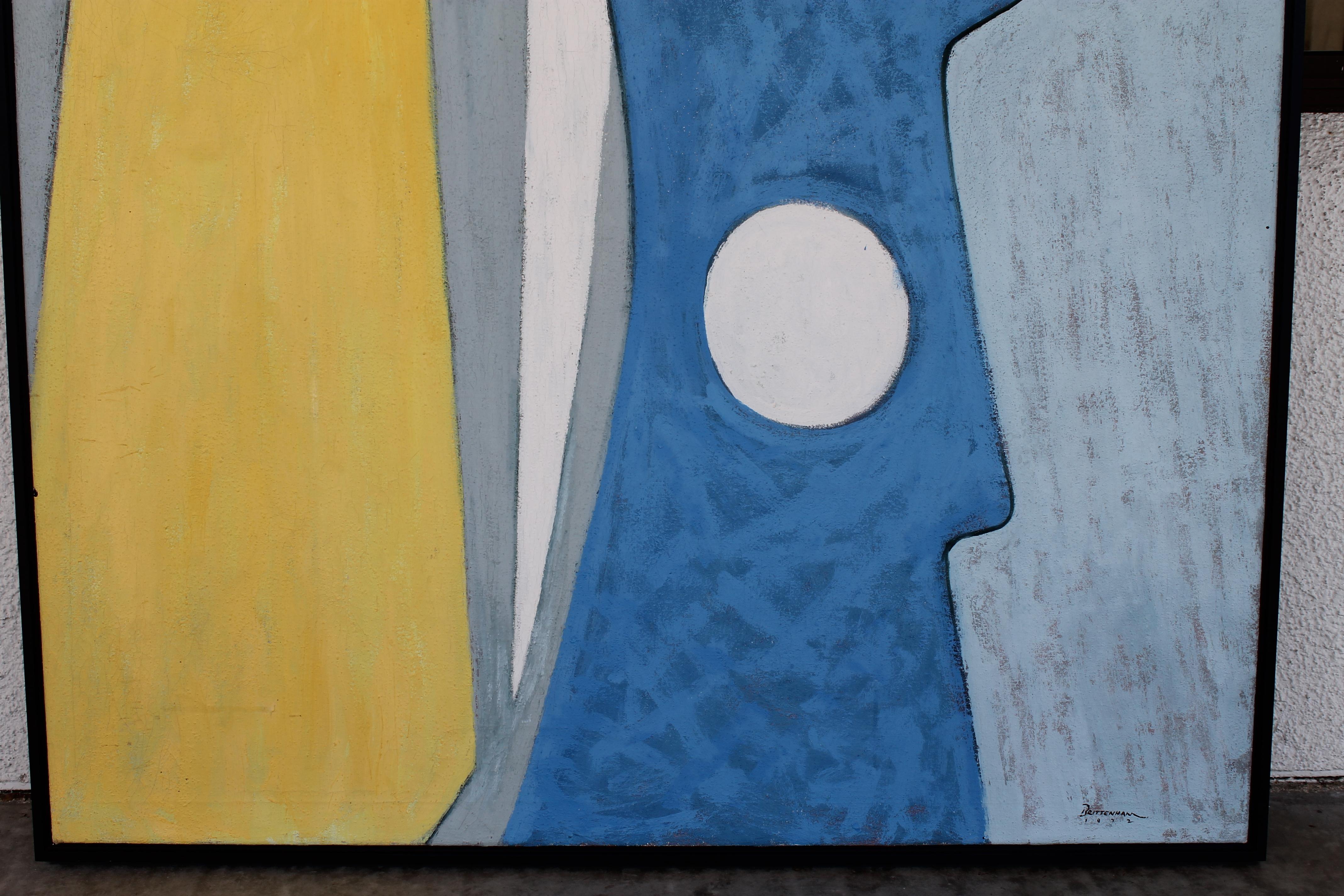American Abstract Painting, Dated 1972