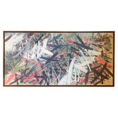Abstract Painting "Desde Una Montaña" by Artist William Stone