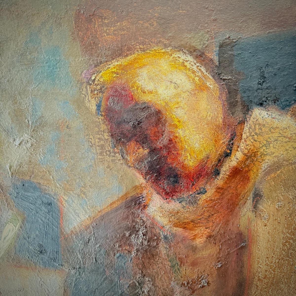 Mid-20th Century Abstract Painting For Sale