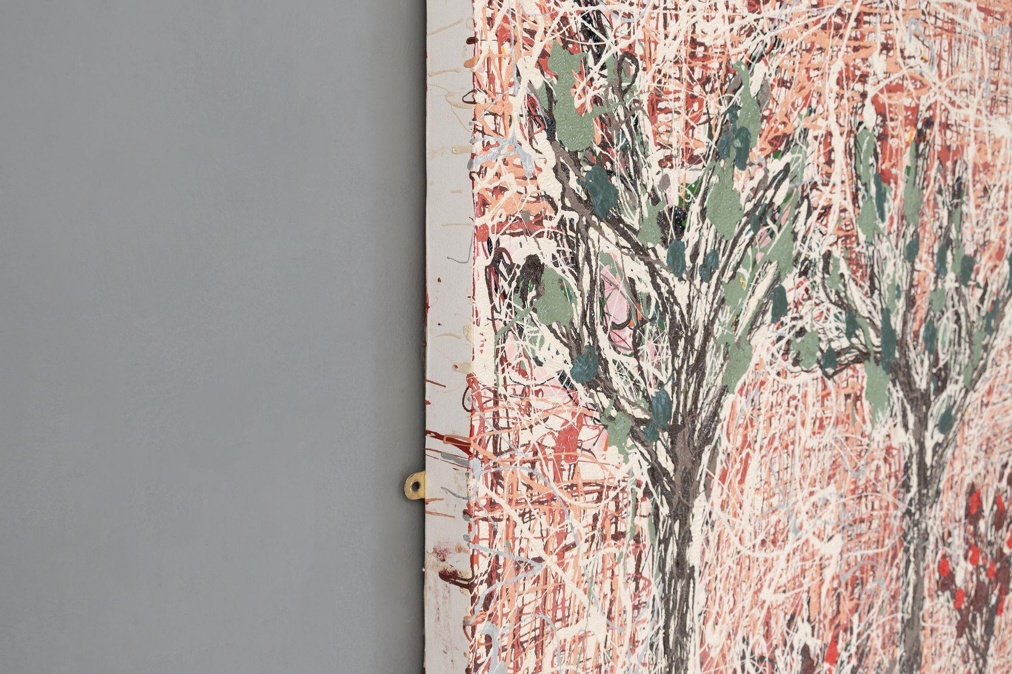 Abstrakte Malerei (Farbe) im Angebot