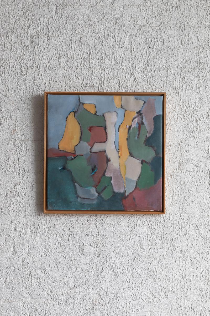 Modern Abstract painting ‘Herfst ‘05’ by Gerben Van der Meer, Holland, 2005
