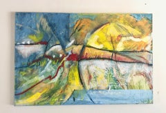 Abstrakte Malerei auf Leinwand