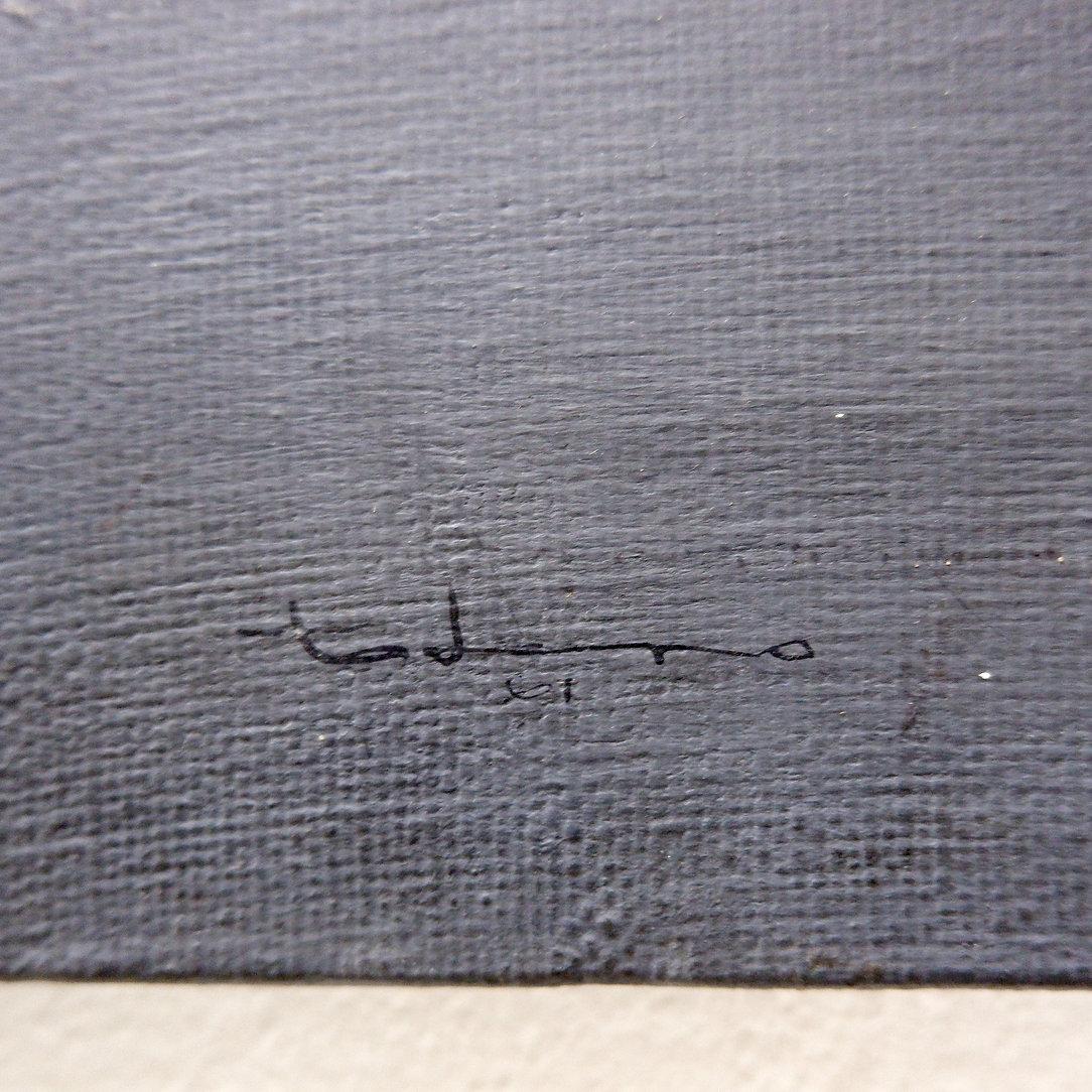 Abstract Painting on canvas signed and dated - Todaro 1961 For Sale 4