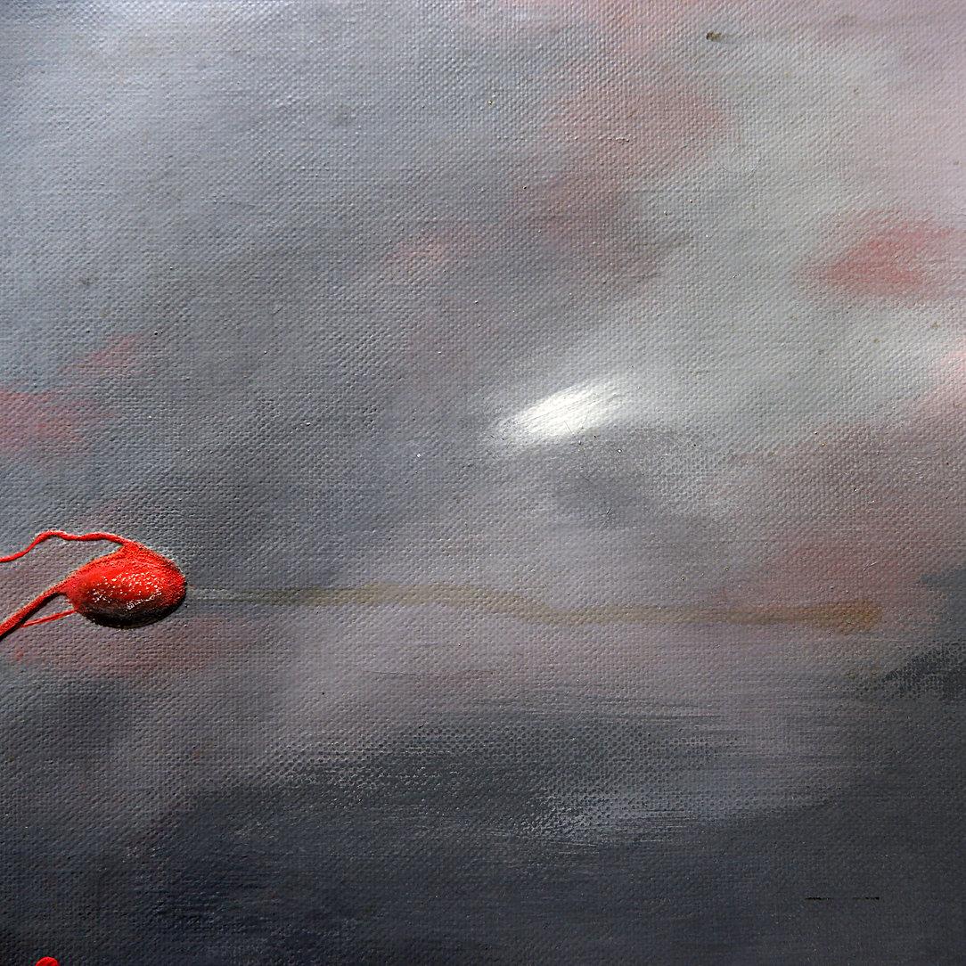 Abstract Painting on canvas signed and dated - Todaro 1961 For Sale 5