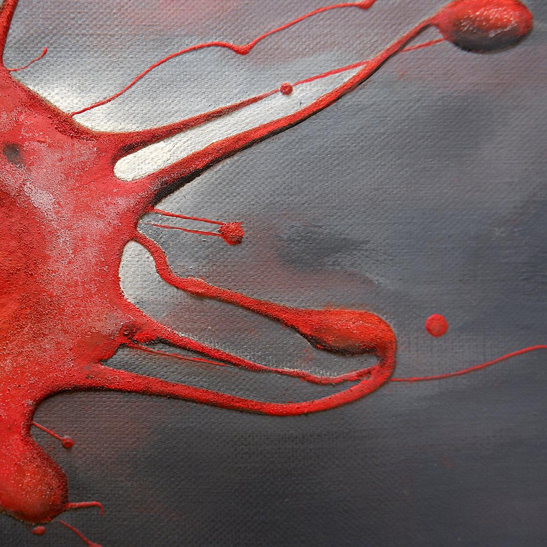 Abstract Painting on canvas signed and dated - Todaro 1961 For Sale 7