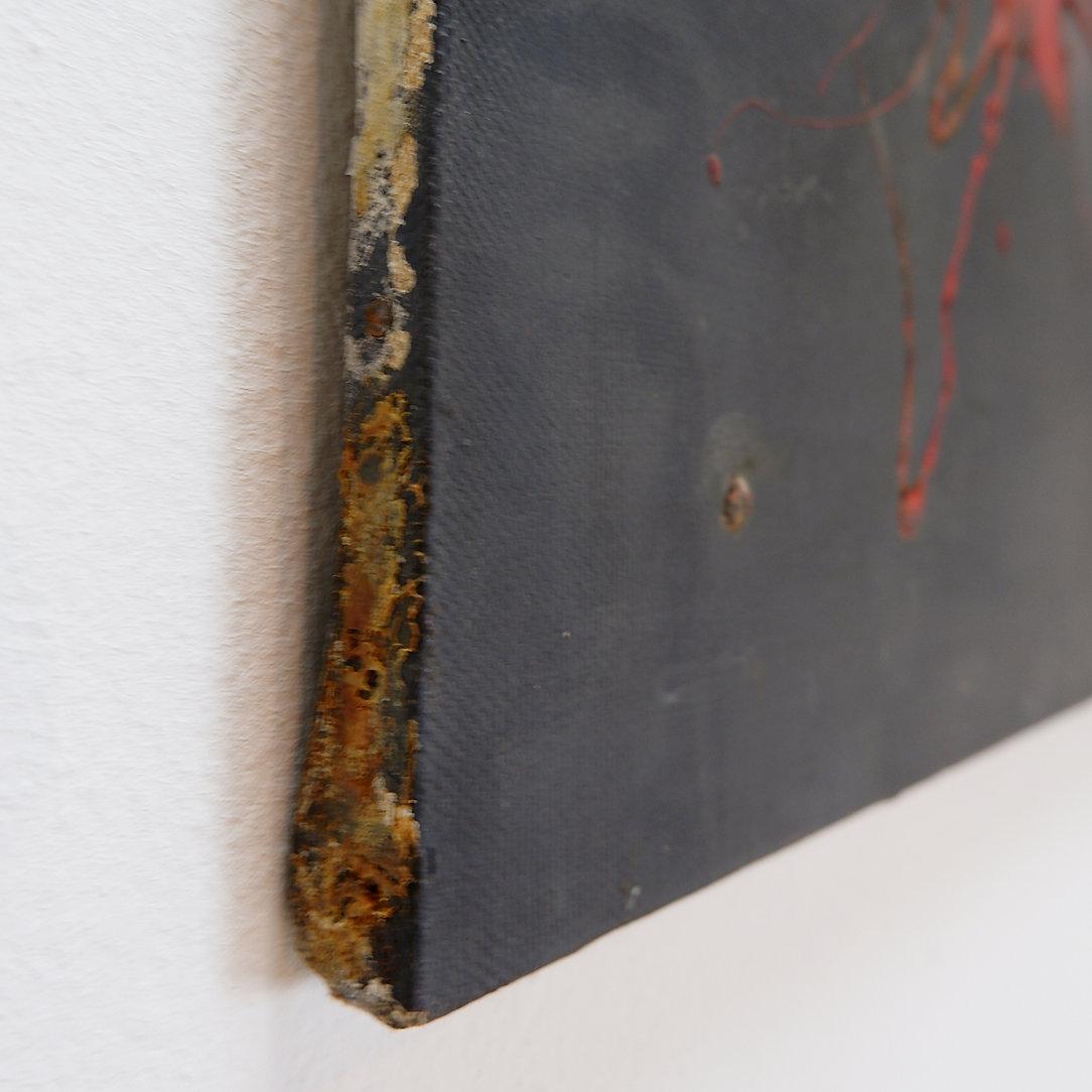 Abstract Painting on canvas signed and dated - Todaro 1961 In Good Condition For Sale In Linkebeek, BE