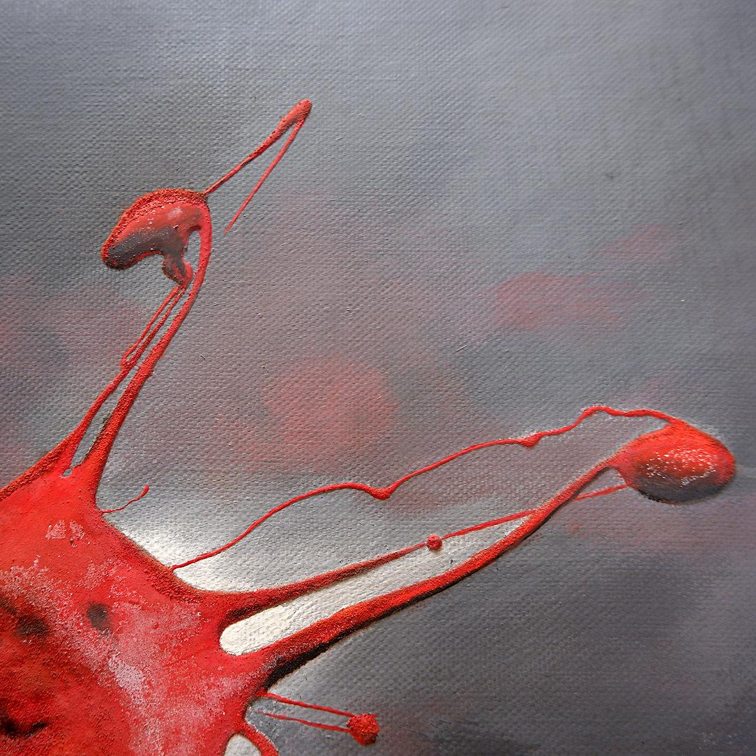 Abstract Painting on canvas signed and dated - Todaro 1961 For Sale 3