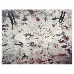 Abstract Painting on wood