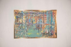 Abstract Painting signed Taioli, Verona, 2008