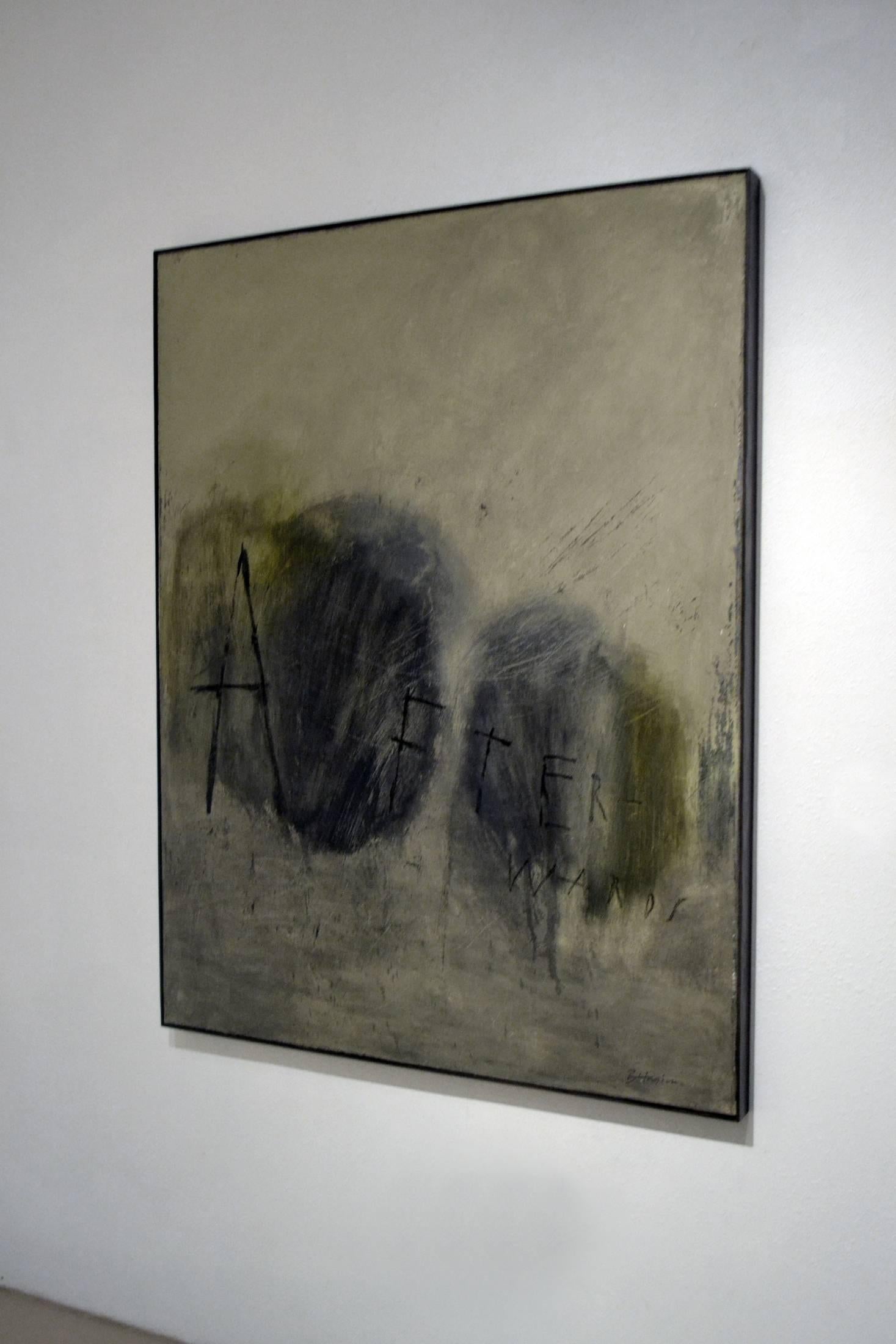 Brian Hagiwara without a doubt is well known and acclaimed for his brilliant still life photography, having photographed everything from Subway Sandwiches to Bobby Brown Cosmetics and more. This impressive abstract oil and mixed media on canvas is