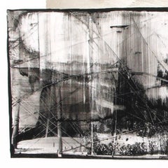 Abstract Painting Titled "Urban Exposure No 31" by Philippe Chambon