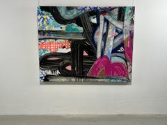 Pittura astratta (senza titolo) di Jenna Pirello