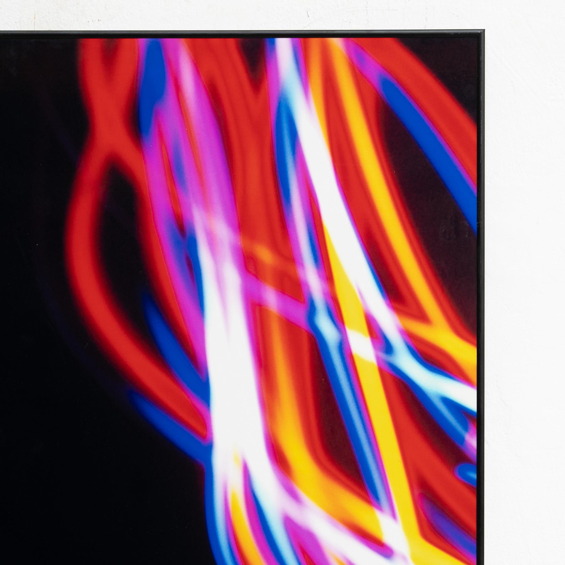 Fotografía Abstracta de Adrian - De la Colección Noches Abstractas en Bastante bueno estado para la venta en Barcelona, ES