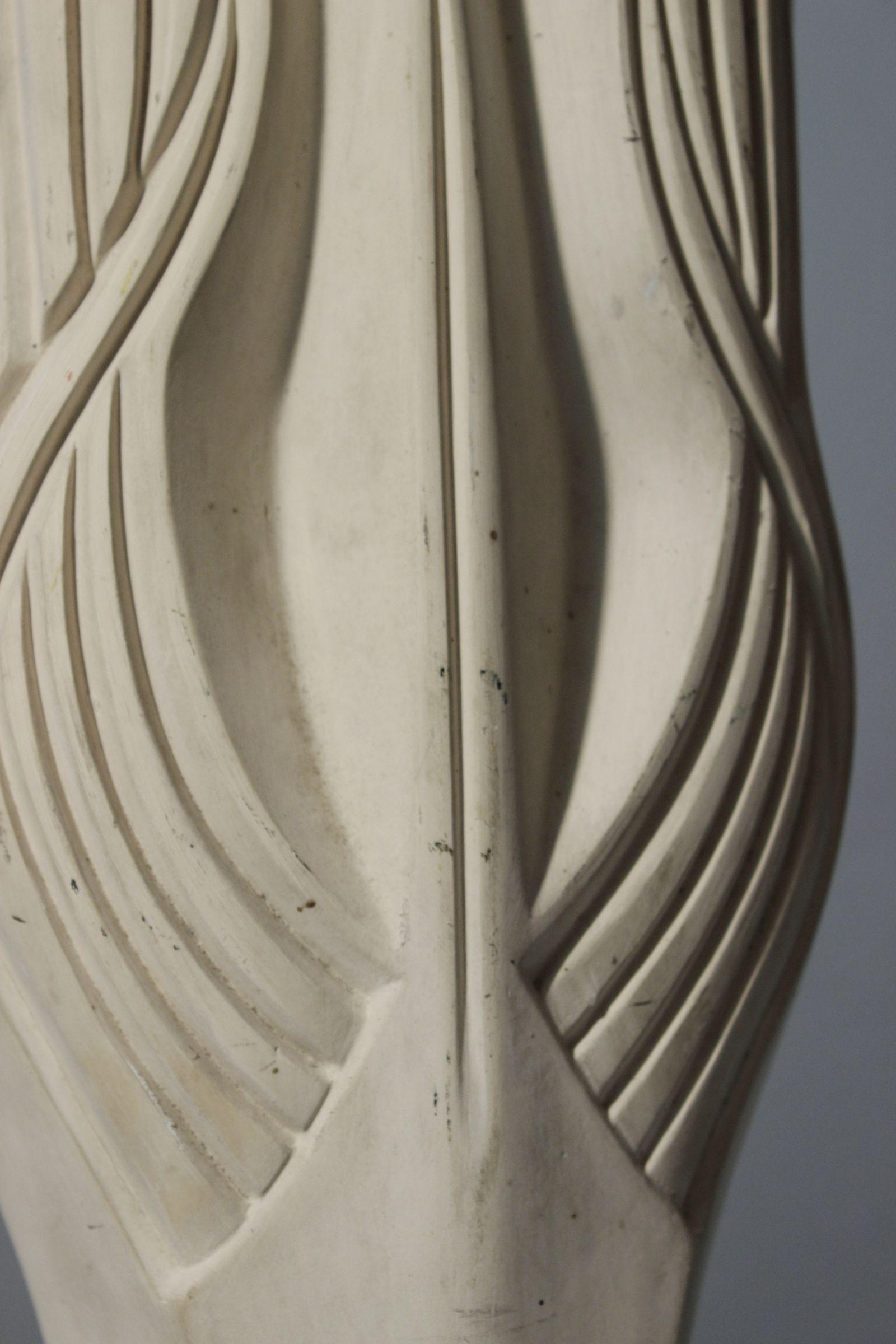 Scultura astratta in gesso di Maxime Fillon (1920-2003) Francia anni '70 in vendita 2