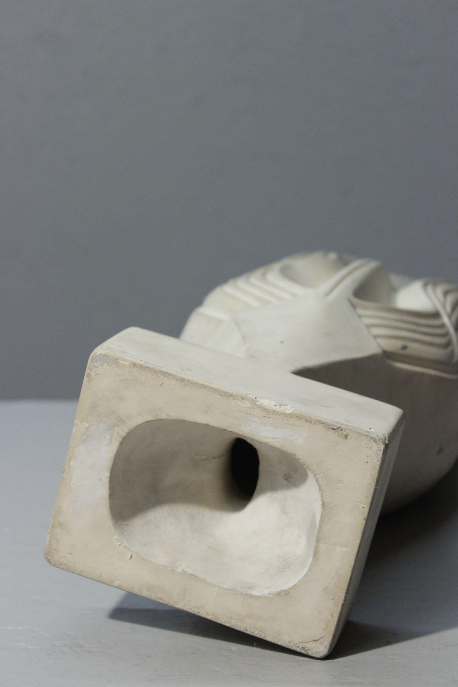Scultura astratta in gesso di Maxime Fillon (1920-2003) Francia anni '70 in vendita 4