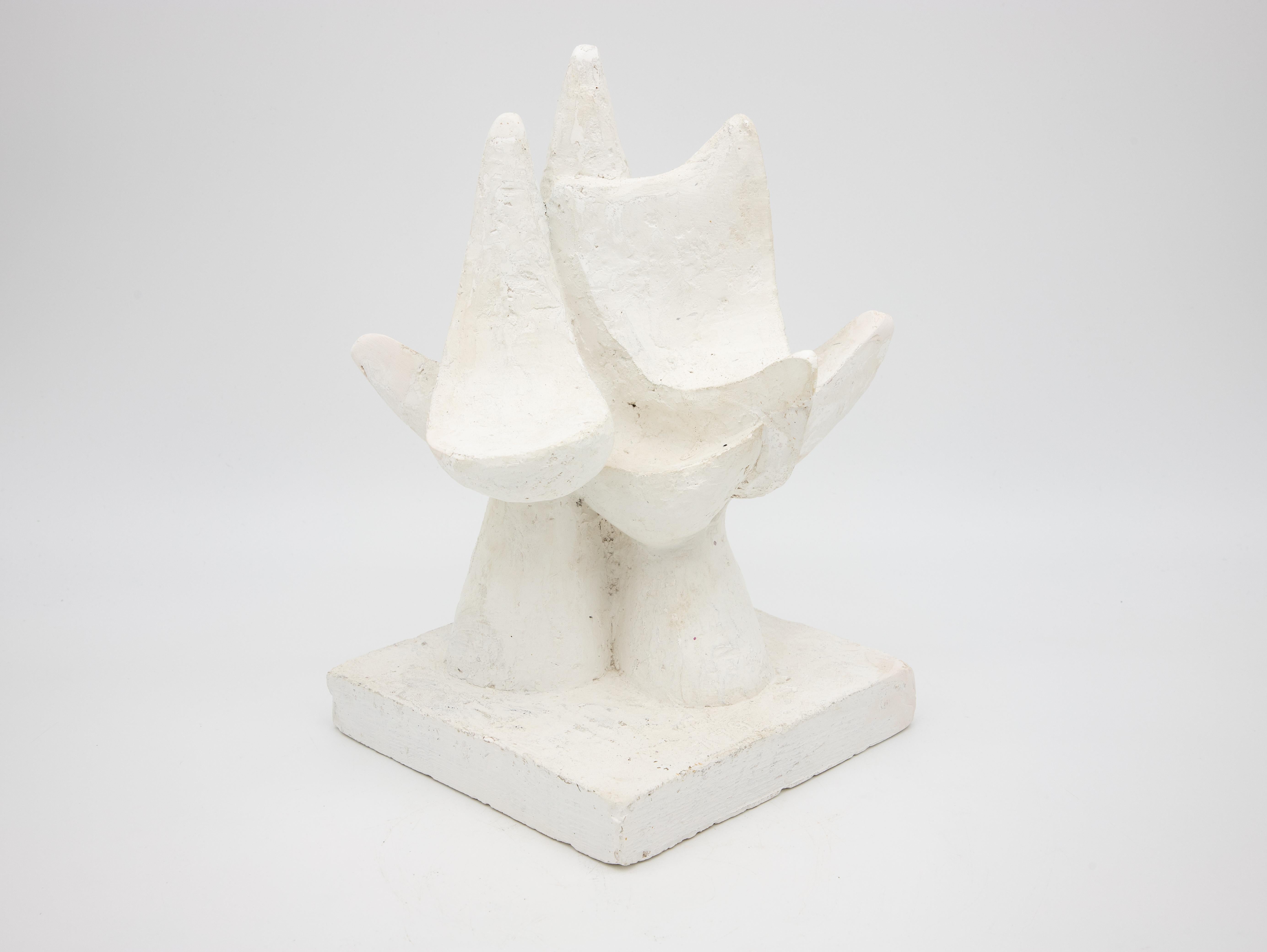 Abstract Plastered Statue For Sale 2
