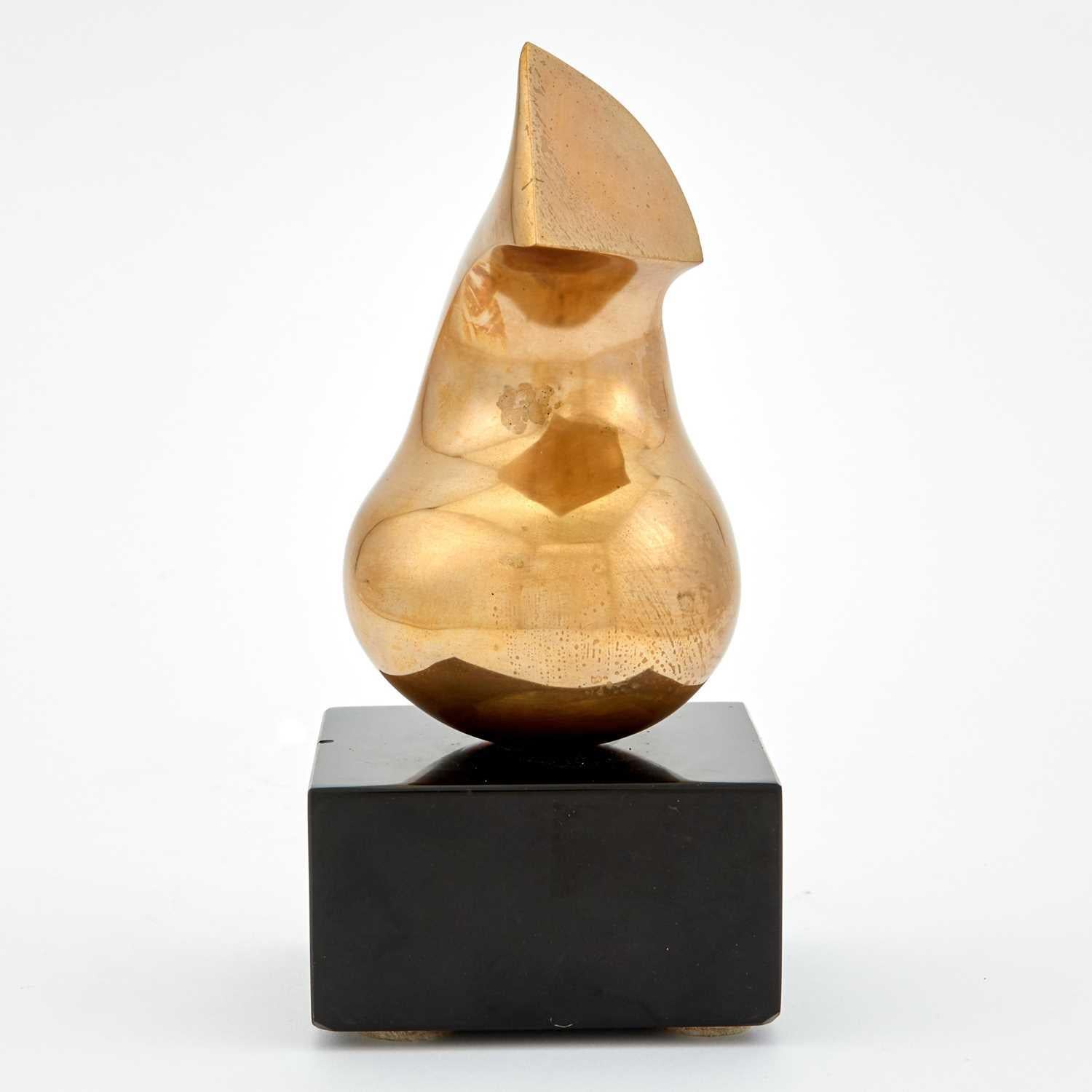 Abstract polished bronze sculpture by Antonio Grediaga Kieff Estate / Collection: Property from the Estate of Erika Hecht Wadds 